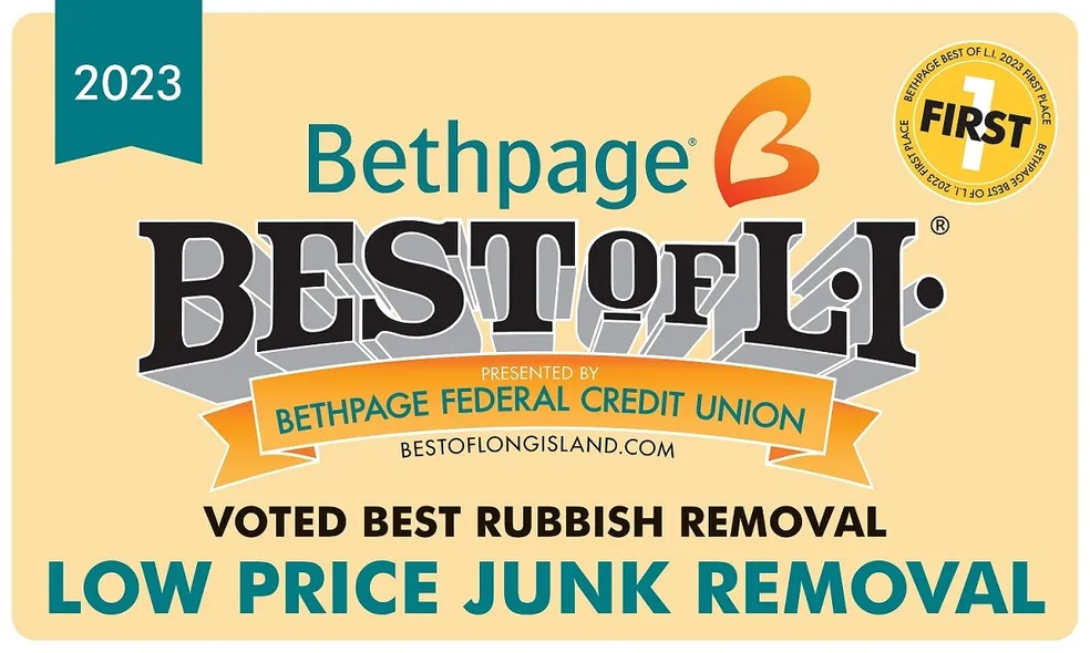 2023: Long Islanders Voted Low Price Junk Removal Best Rubbish Removal!